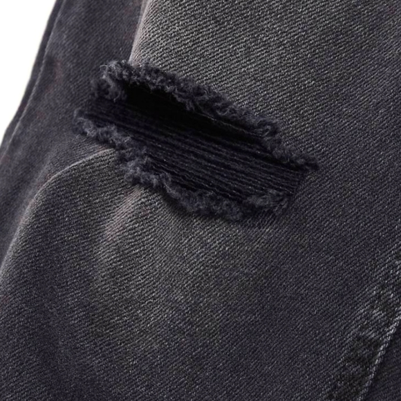 We the Free by Free People Zuri Mom jeans in washed black - Picture 3 of 4